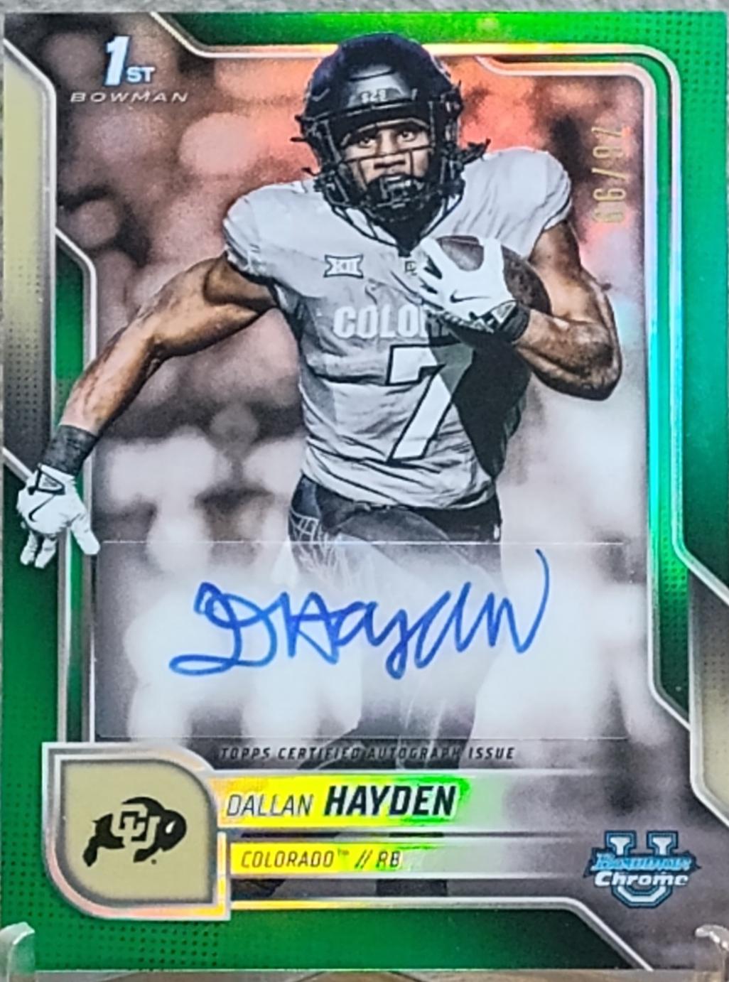 Dallan Hayden [Green Refractor] #132