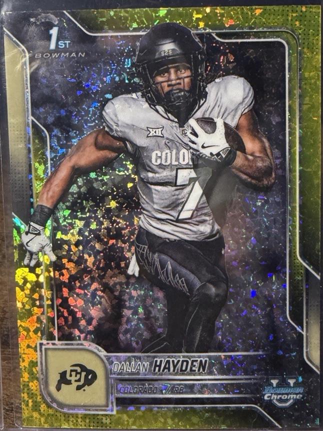 Dallan Hayden [Yellow Mini-Diamond Refractor] #132