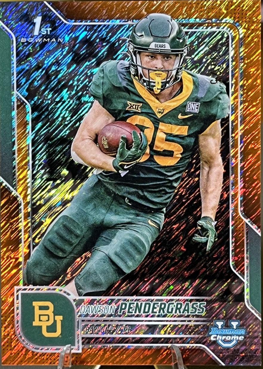Dawson Pendergrass [Orange Shimmer Refractor] #115