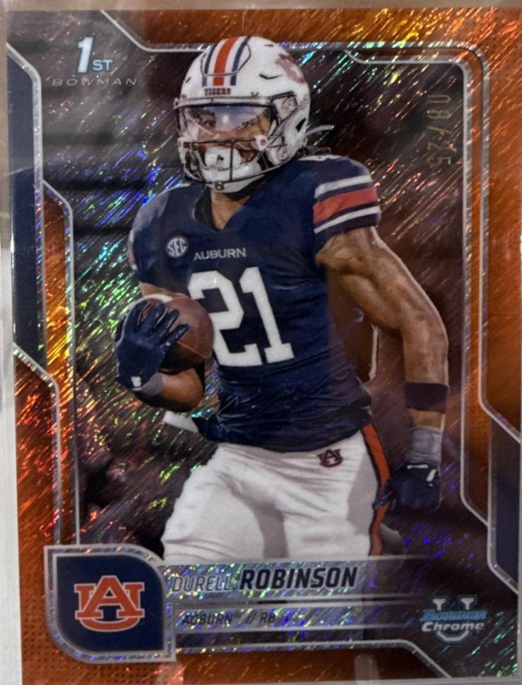 Durell Robinson [Orange Shimmer Refractor] #147