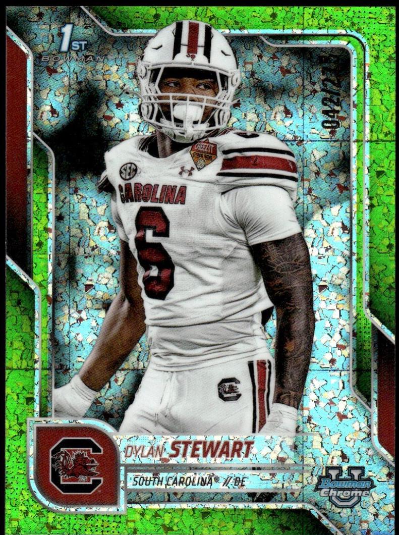 Dylan Stewart [Lime Green Mini-Diamond Refractor] #124