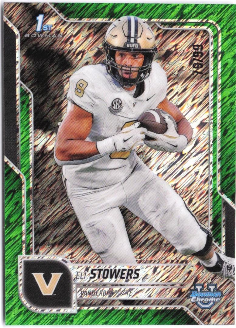 Eli Stowers [Green Shimmer Refractor] #191