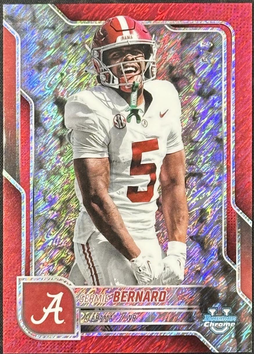 Germie Bernard [Red Shimmer Refractor] #187