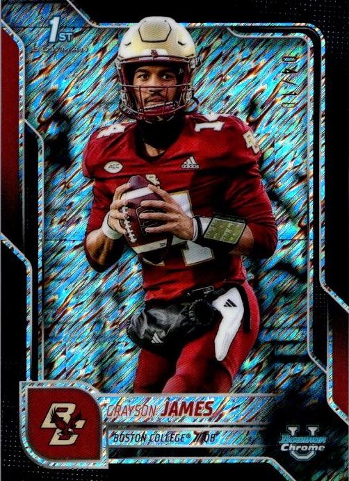 Grayson James [Black Refractor] #75