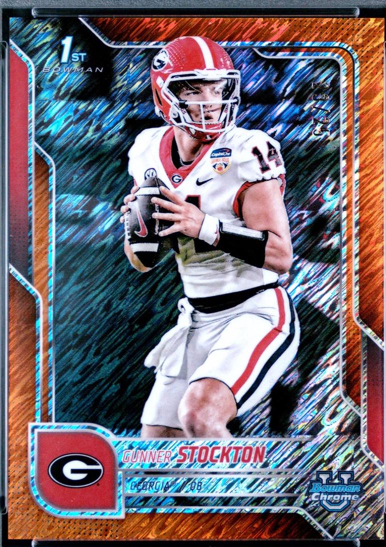 Gunner Stockton [Orange Shimmer Refractor] #131