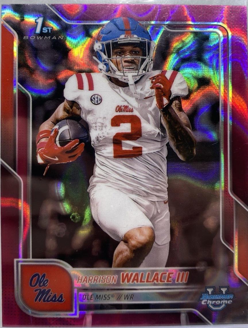 Harrison Wallace III [Pink Lava Refractor] #157