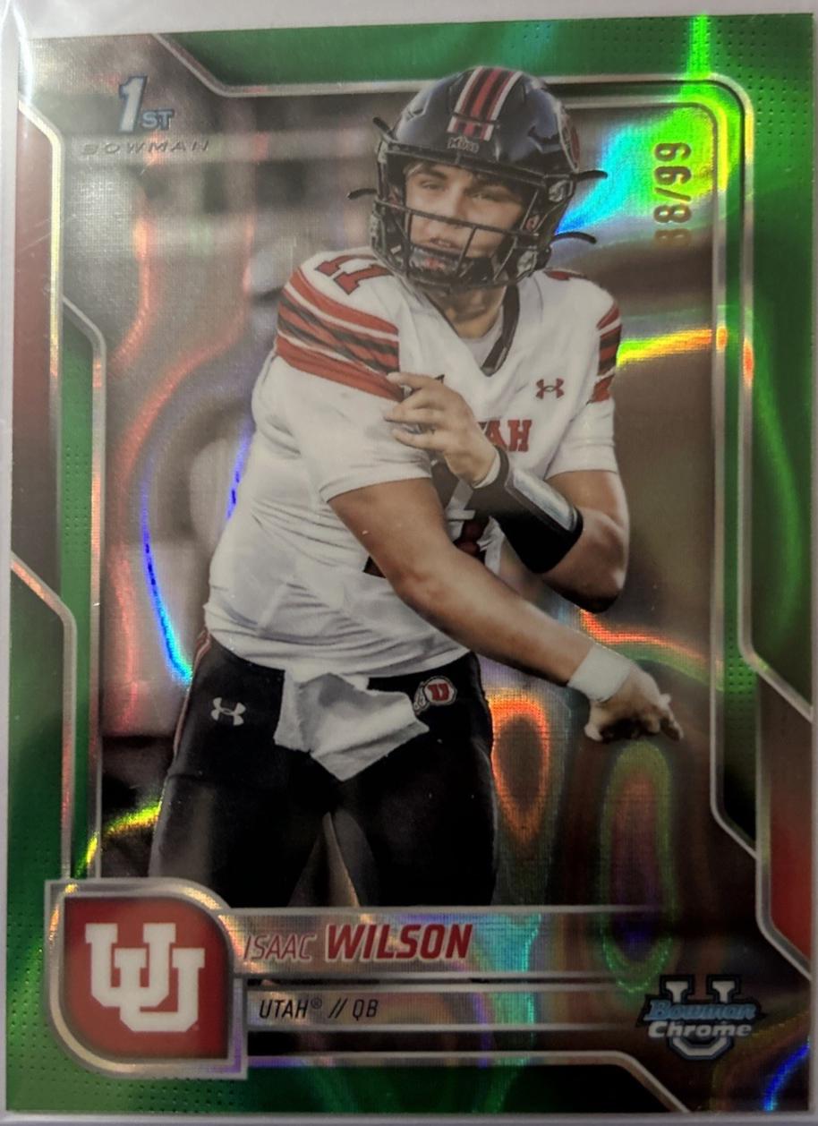 Isaac Wilson [Green Lava Refractor] #85