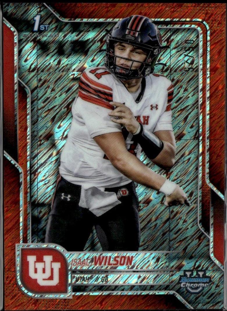 Isaac Wilson [Orange Shimmer Refractor] #85