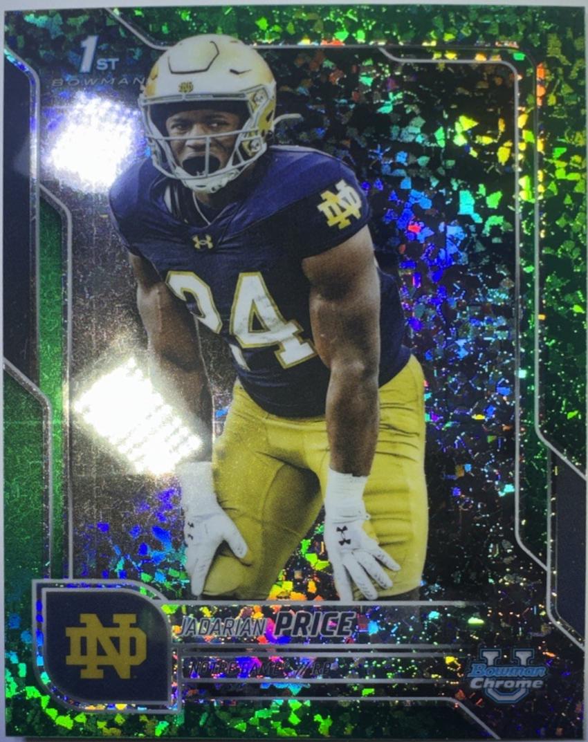 Jadarian Price [Green Mini-Diamond Refractor] #117