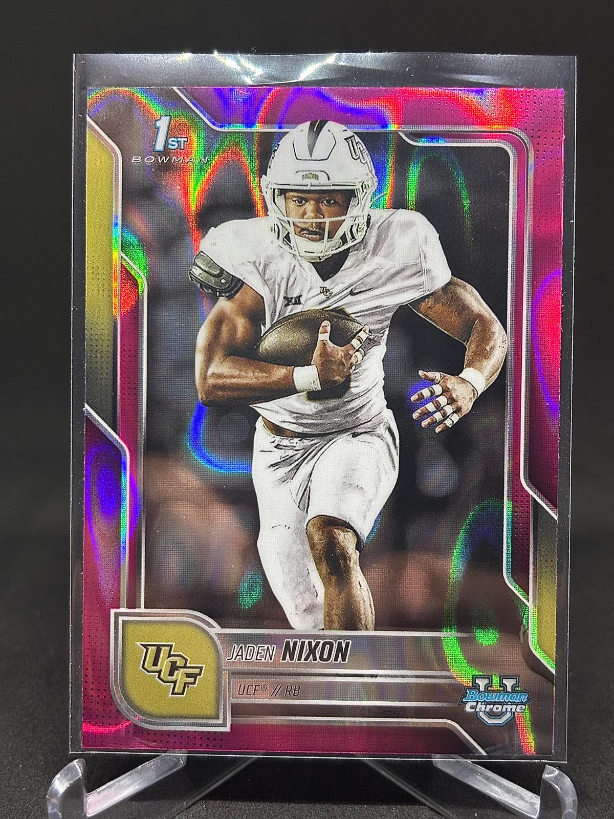 Jaden Nixon [Pink Lava Refractor] #113