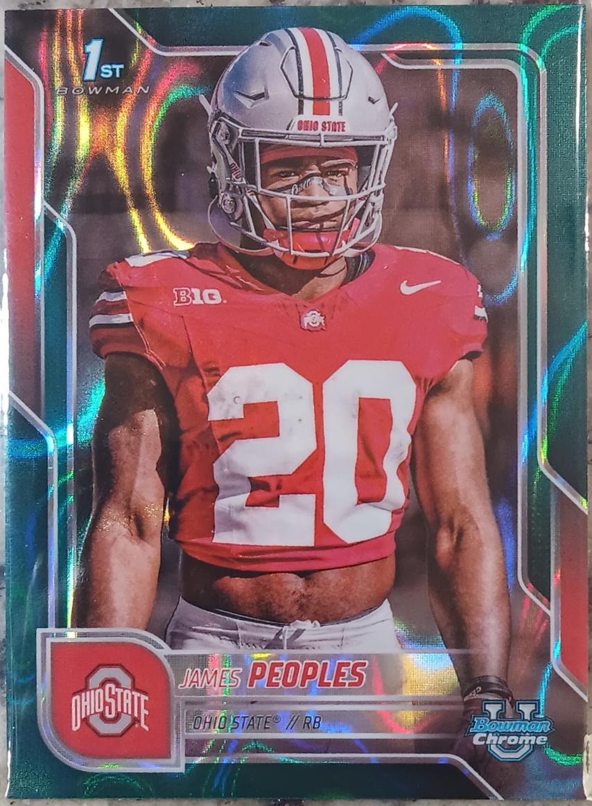 James Peoples [Green Lava Refractor] #43
