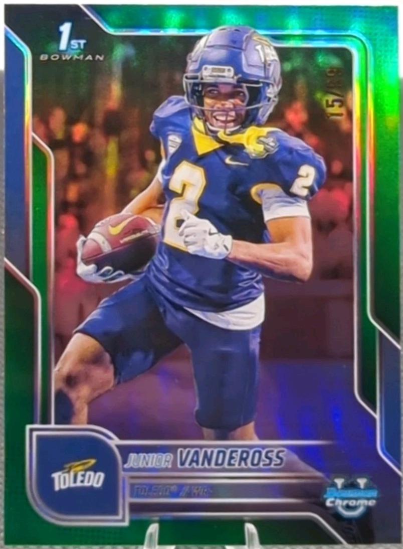 Junior Vandeross [Green Refractor] #197