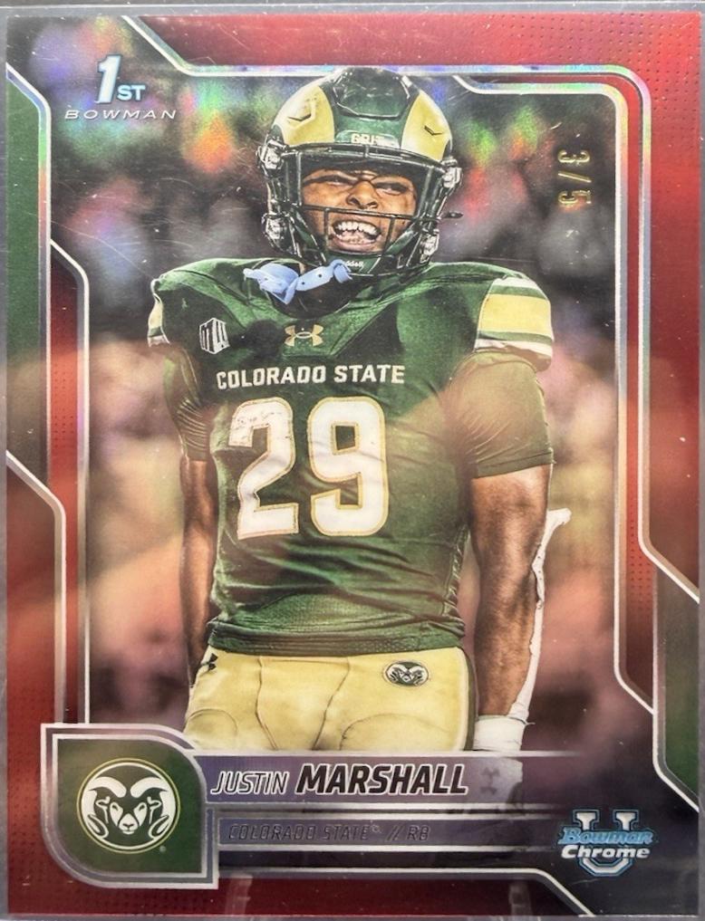 Justin Marshall [Red Refractor] #135