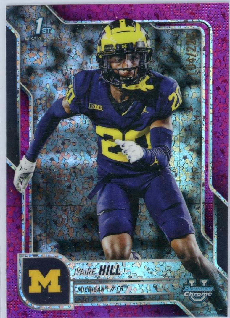 Jyaire Hill [Fuchsia Mini-Diamond Refractor] #83