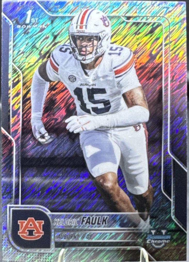 Keldric Faulk [Shimmer Refractor] #6