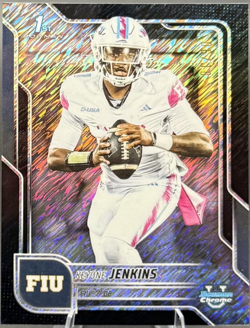 Keyone Jenkins [Black Shimmer Refractor] #162