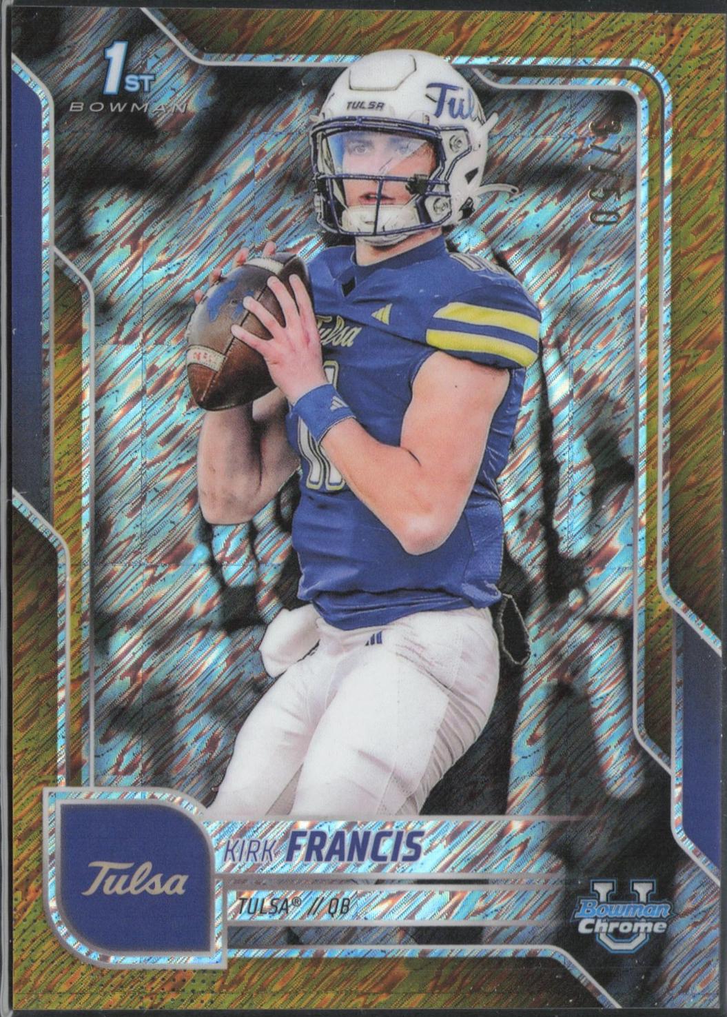 Kirk Francis [Gold Shimmer Refractor] #20