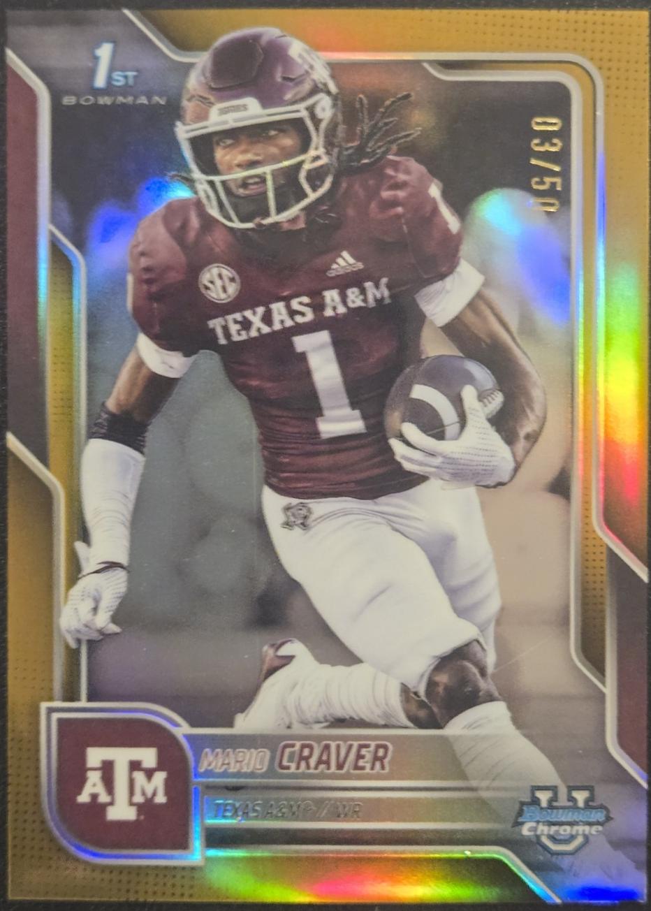 Mario Craver [Gold Refractor] #165