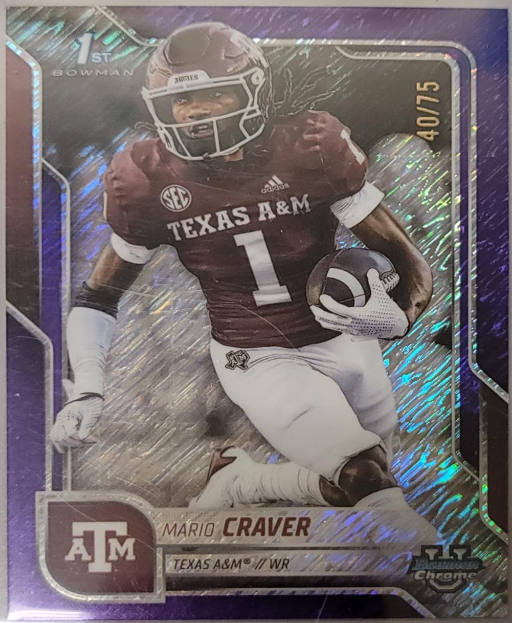 Mario Craver [Purple Refractor] #165