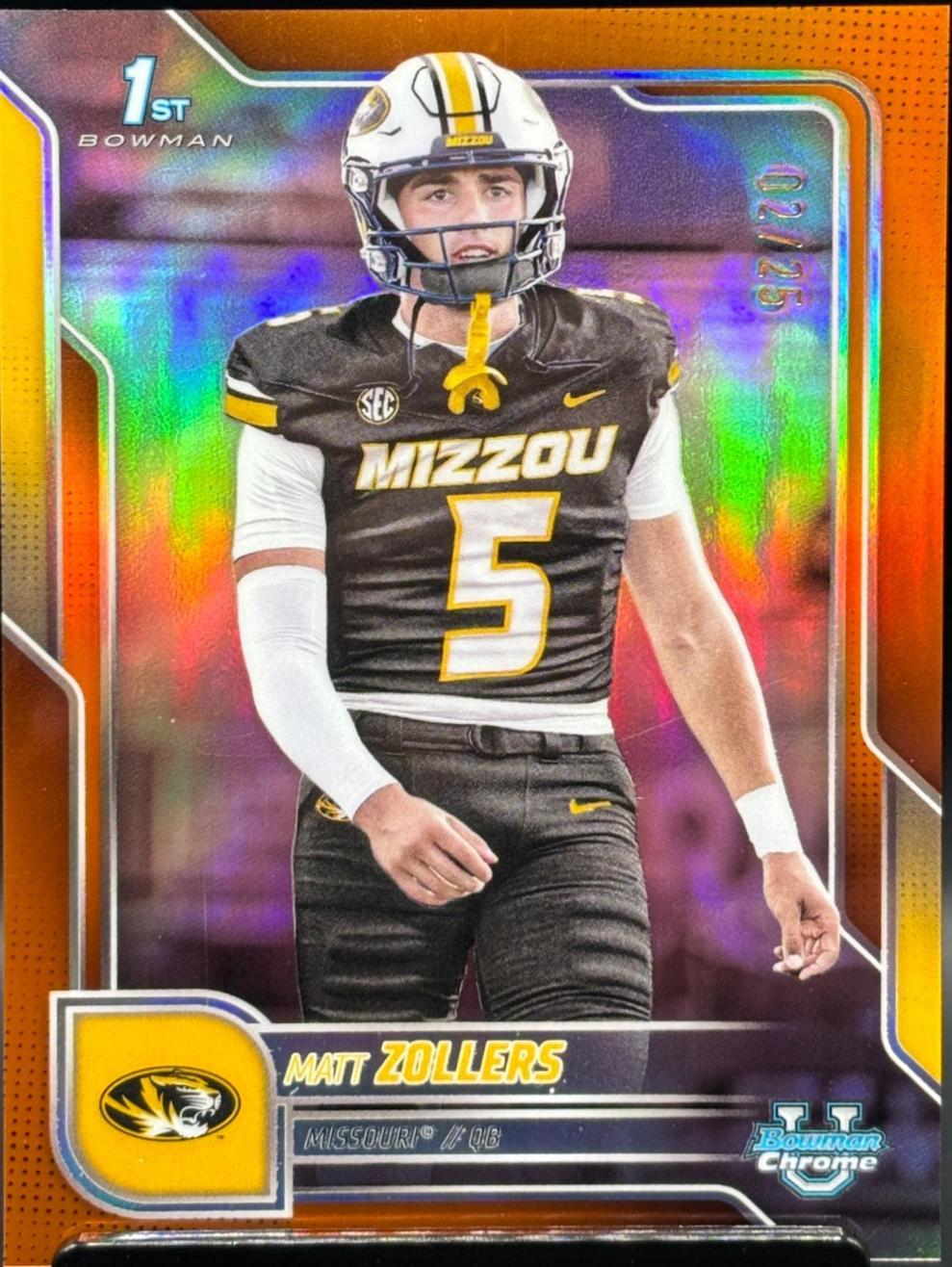 Matt Zollers [Orange Refractor] #19