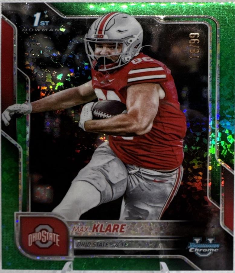 Max Klare [Green Mini-Diamond Refractor] #59