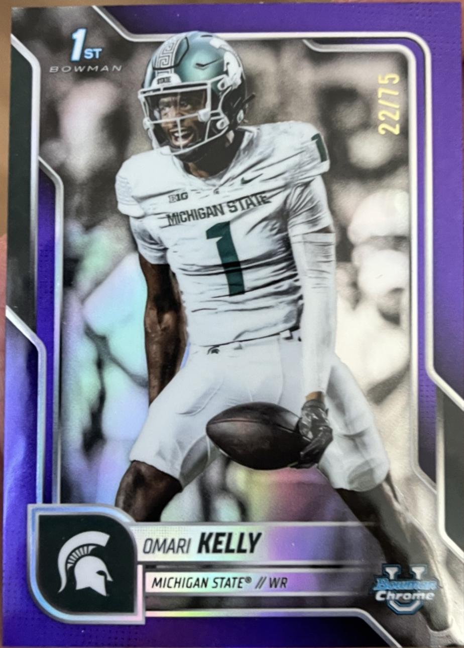 Omari Kelly [Purple Refractor] #38