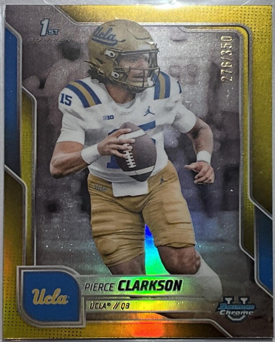 Pierce Clarkson [Yellow Refractor] #156