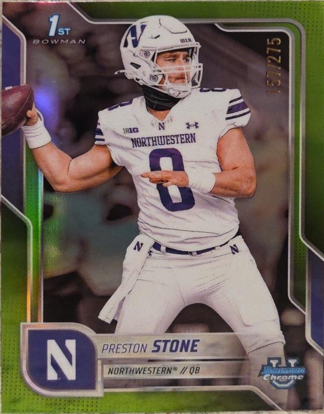 Preston Stone [Lime Green Refractor] #198