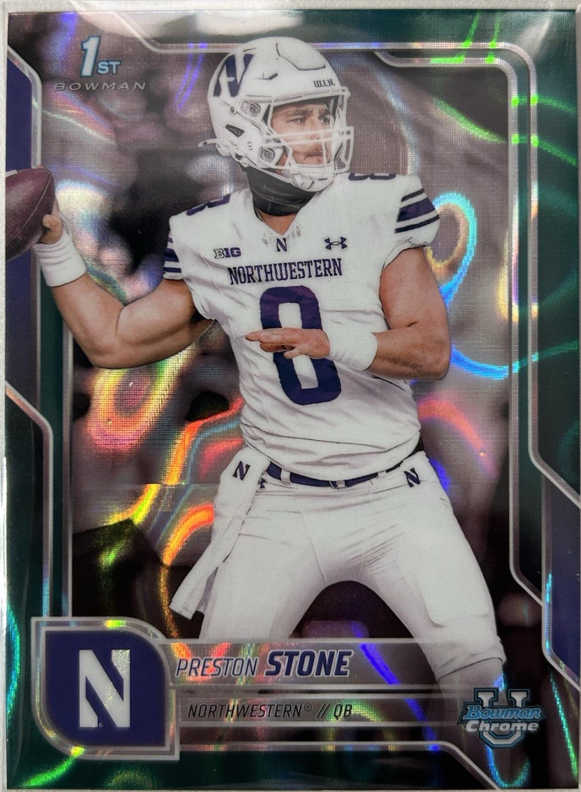 Preston Stone [Teal Lava Refractor] #198