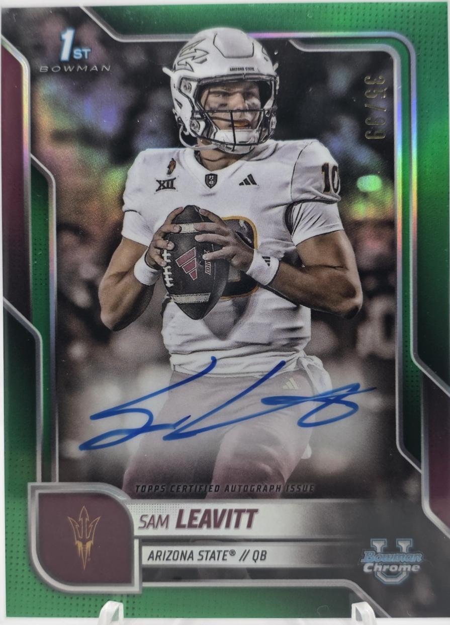 Sam Leavitt [Green Refractor] #195
