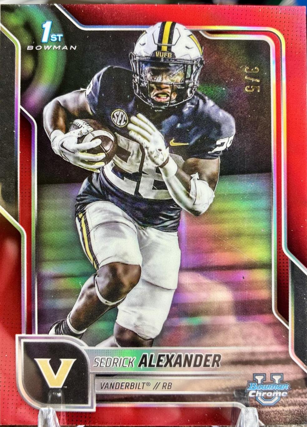 Sedrick Alexander [Red Refractor] #14