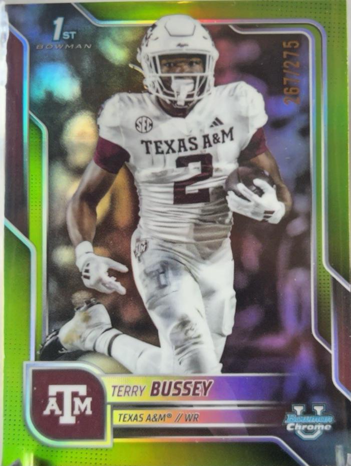 Terry Bussey [Lime Green Refractor] #89
