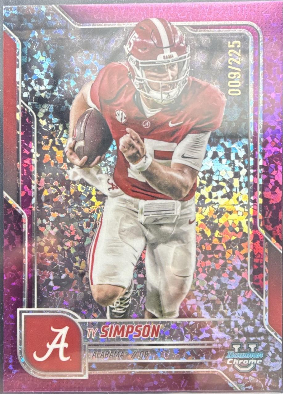 Ty Simpson [Fuchsia Mini-Diamond Refractor] #151