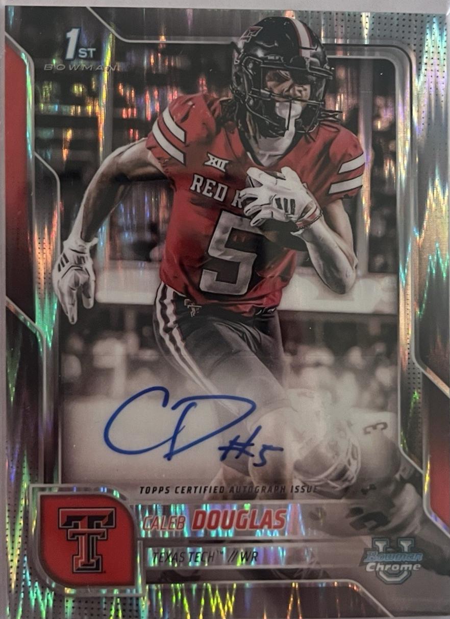 Caleb Douglas [Stealth Refractor] #BCA-CD
