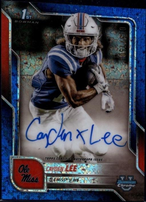 Cayden Lee [Blue Mini-Diamond Refractor] #BCA-CL