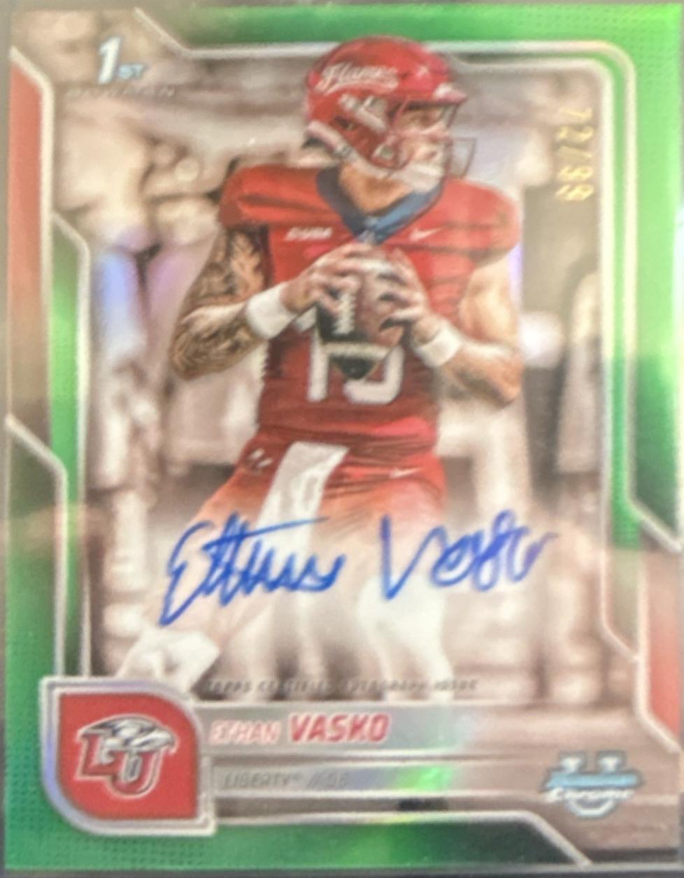 Ethan Vasko [Green Refractor] #BCA-EV