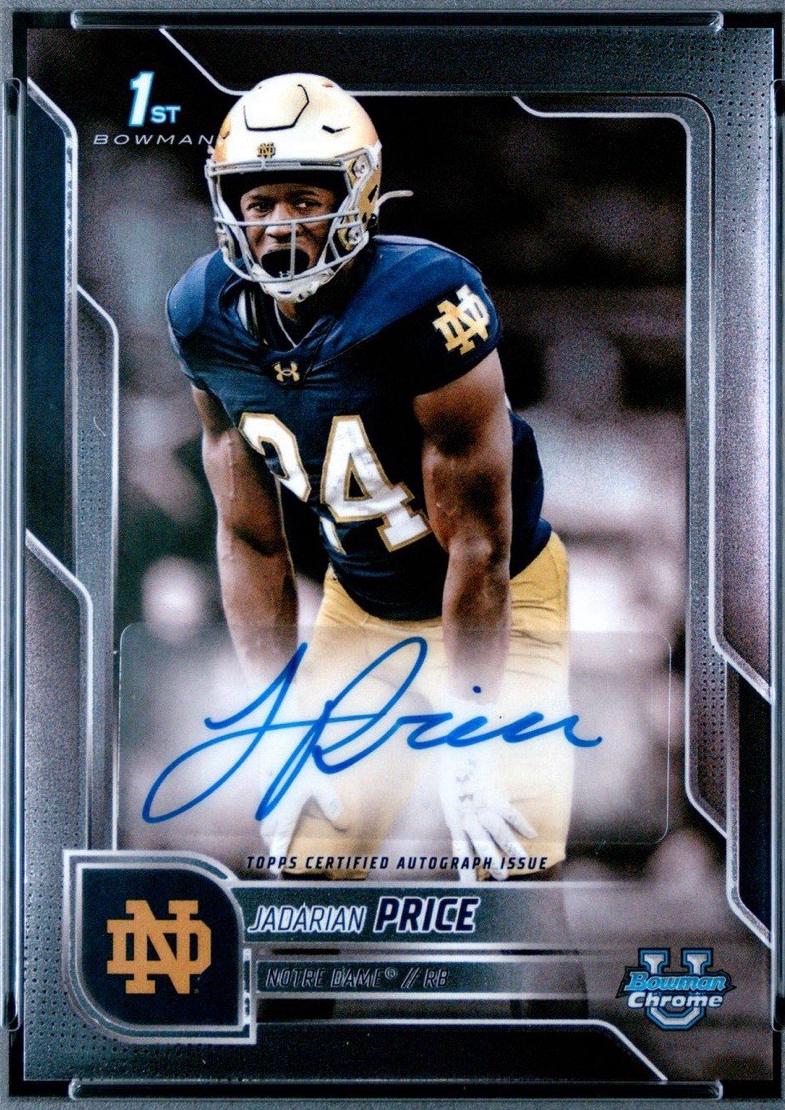 Jadarian Price [Refractor] #BCA-JPR