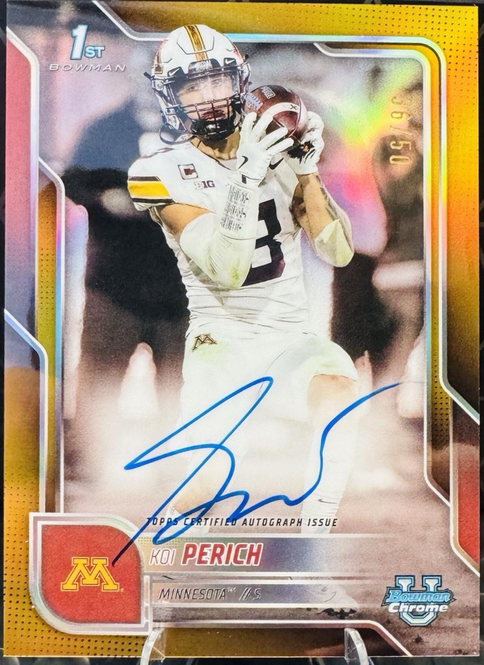Koi Perich [Gold Refractor] #BCA-KP