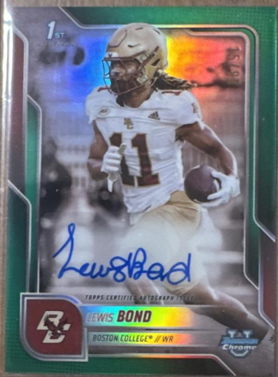 Lewis Bond [Green Refractor] #BCA-LBO