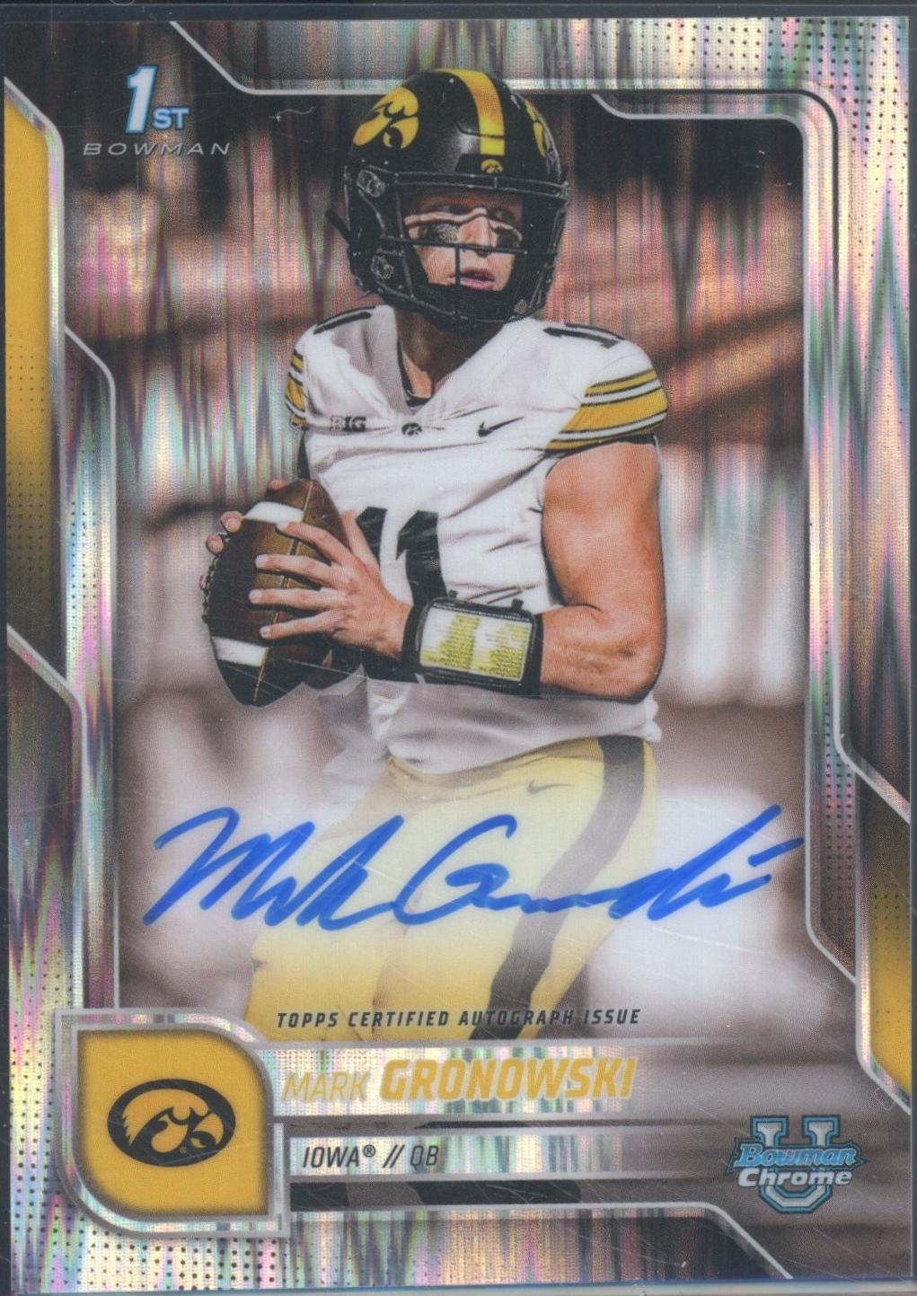 Mark Gronowski [Stealth Refractor] #BCA-MG