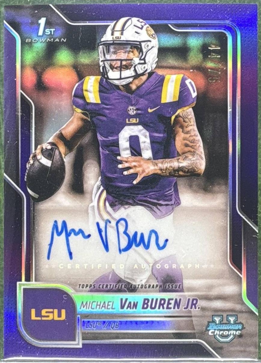 Michael Van Buren Jr. [Purple Refractor] #BCA-MV