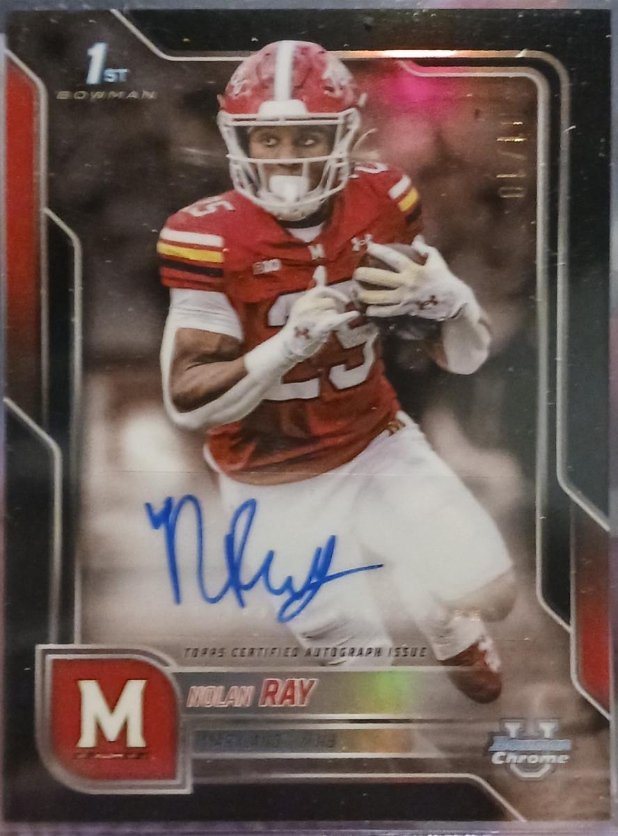 Nolan Ray [Black Refractor] #BCA-NR