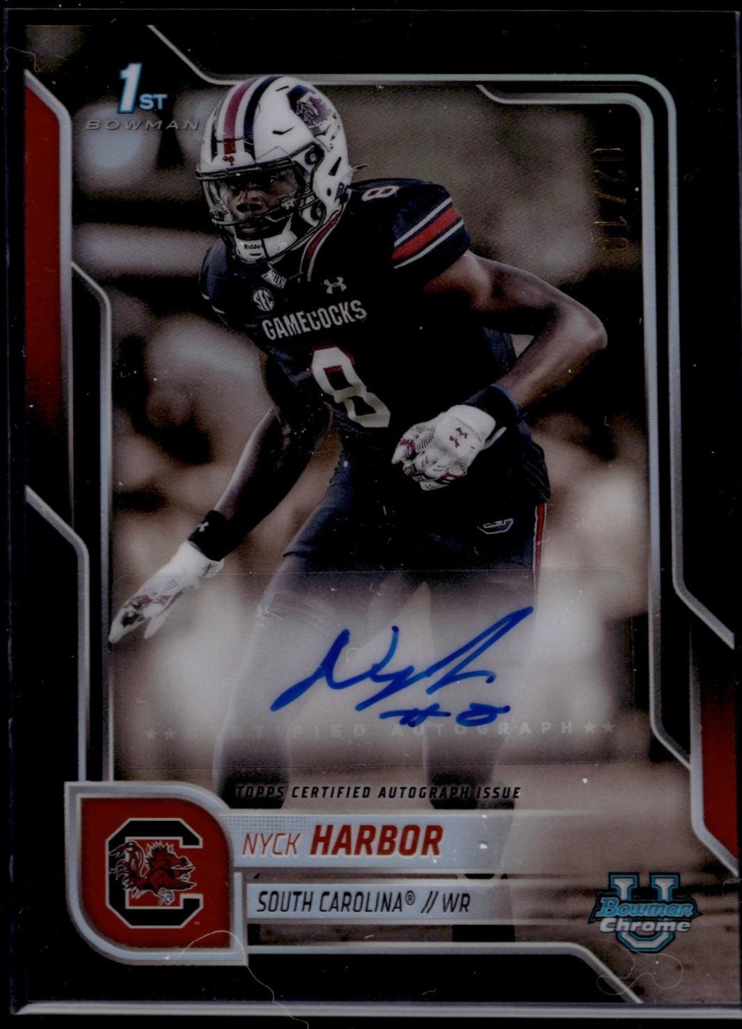 Nyck Harbor [Black Refractor] #BCA-NHA