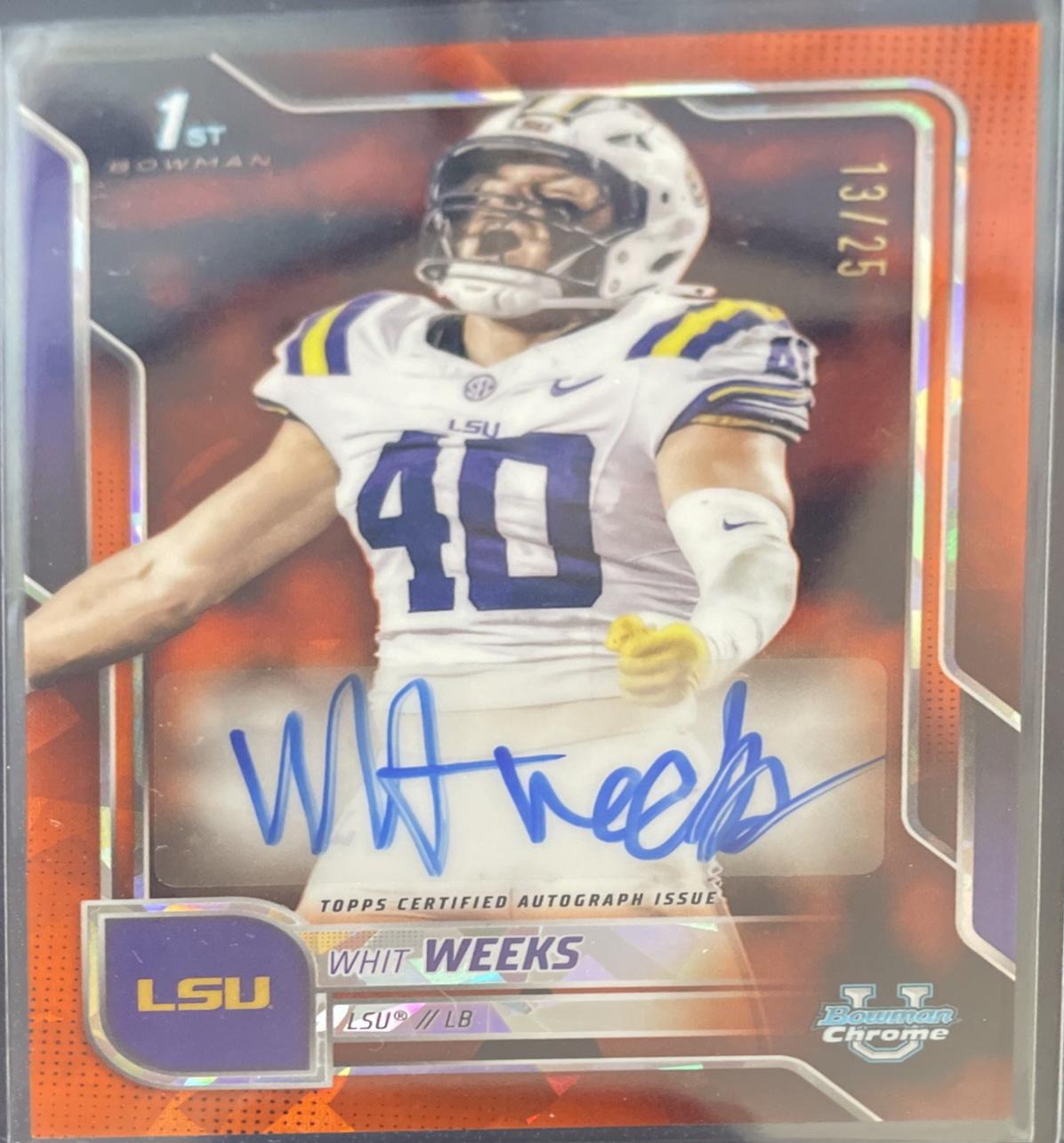 Whit Weeks [Orange Sapphire] #BCA-WW