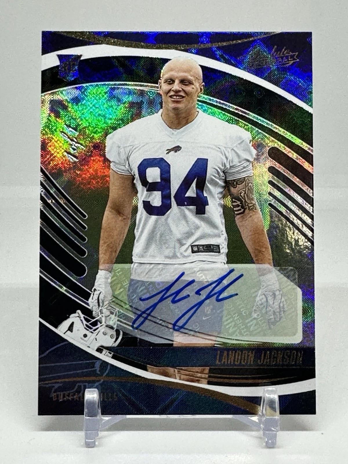 Landon Jackson [Signature Black Galaxy] #153