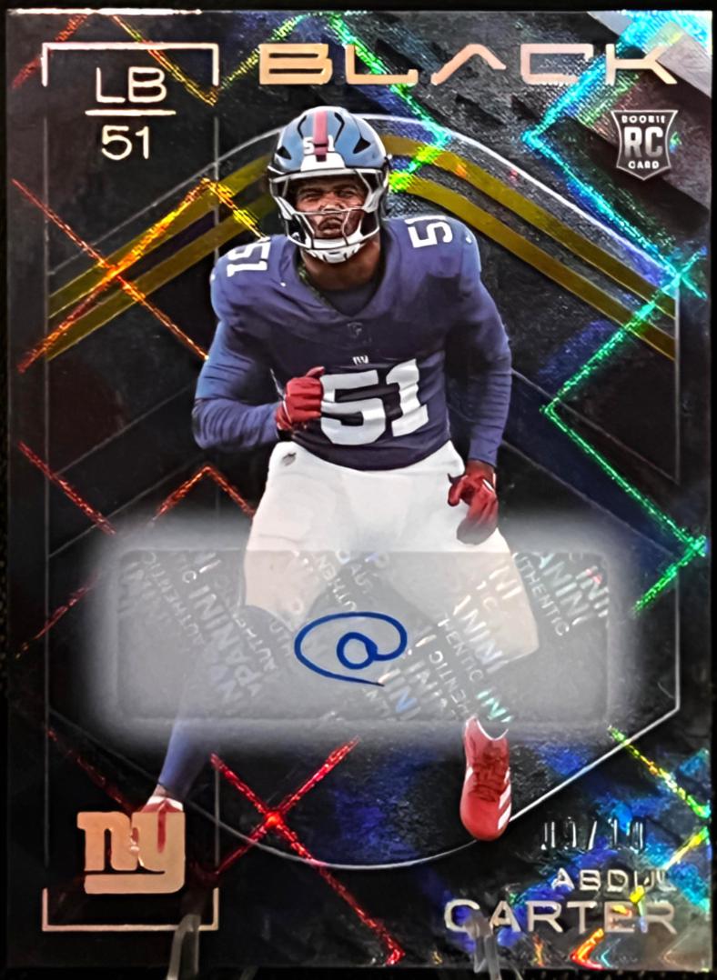 Abdul Carter [Gold Rookie Autograph] #142