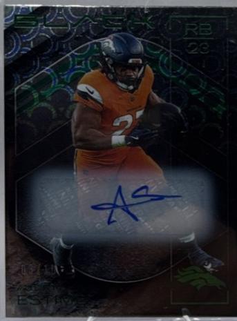Audric Estime [Emerald Autograph] #51