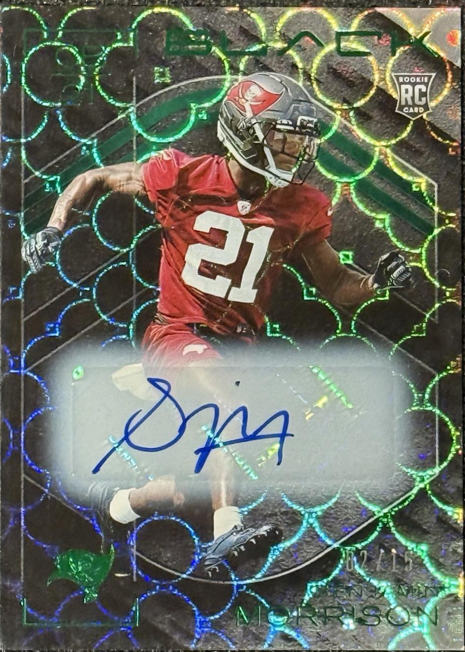 Benjamin Morrison [Emerald Rookie Autograph] #139