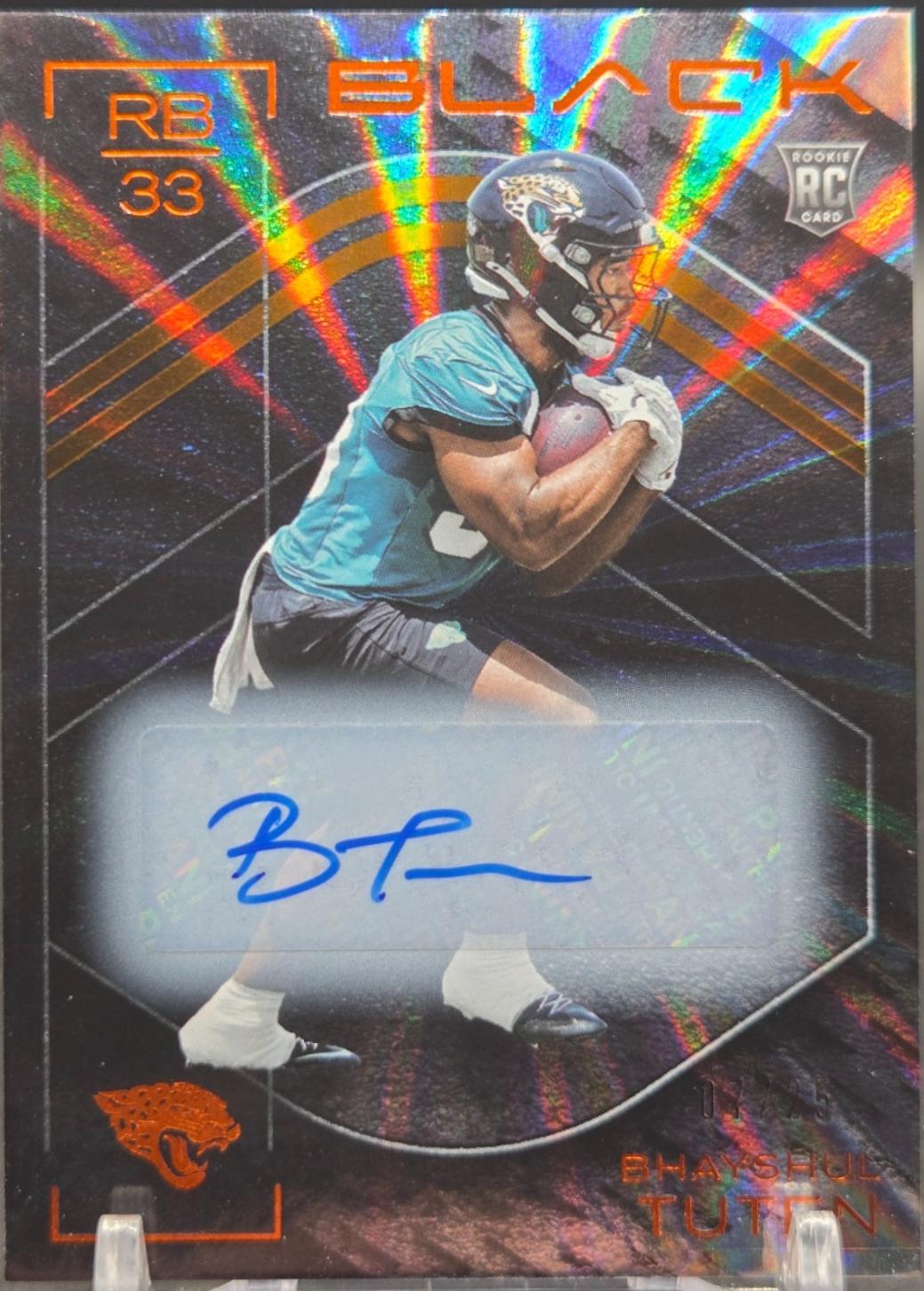 Bhayshul Tuten [Citrine Rookie Autograph] #137