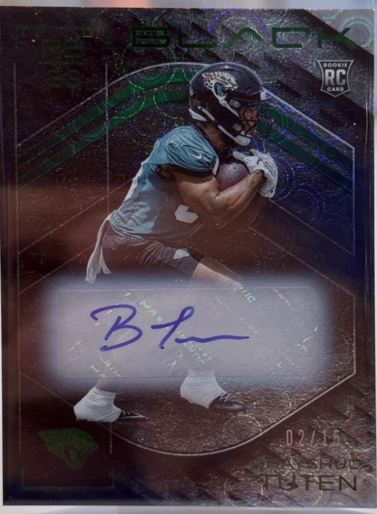 Bhayshul Tuten [Emerald Rookie Autograph] #137